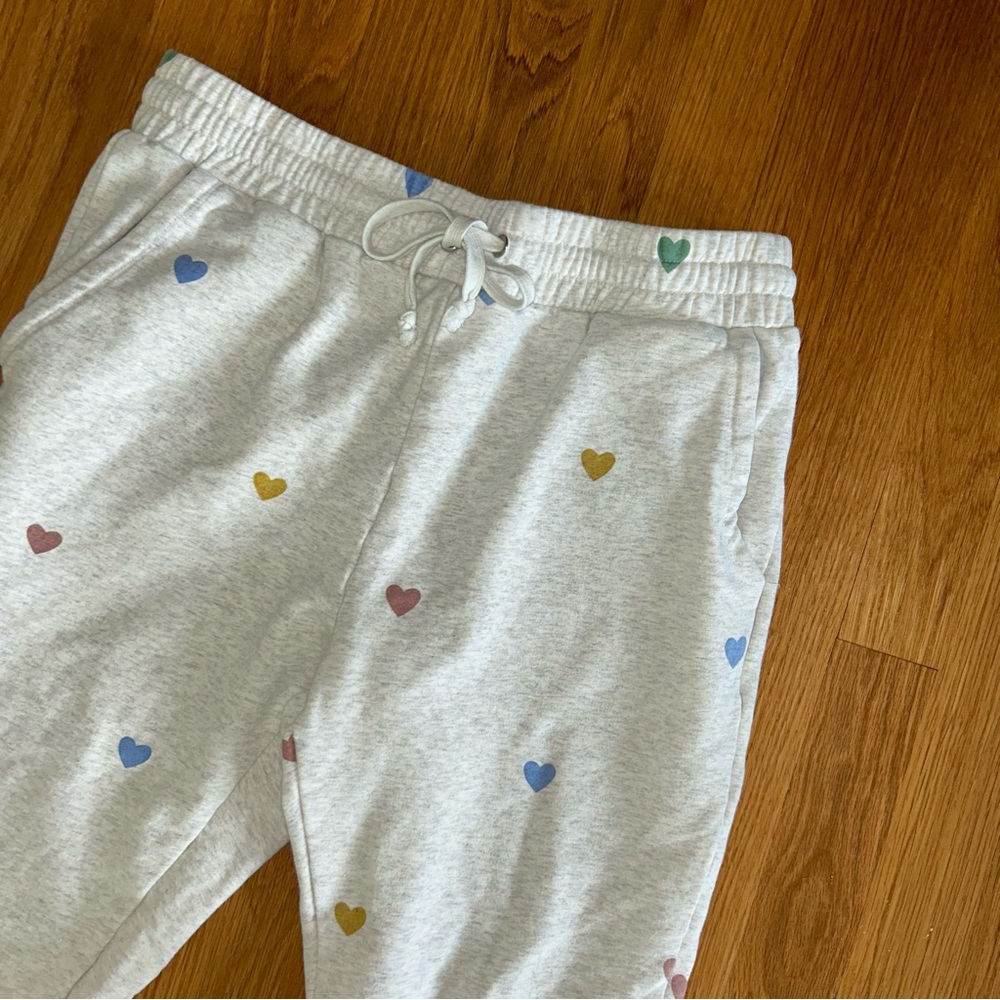 STORIA | Colorful Heart Joggers / Sweatpants